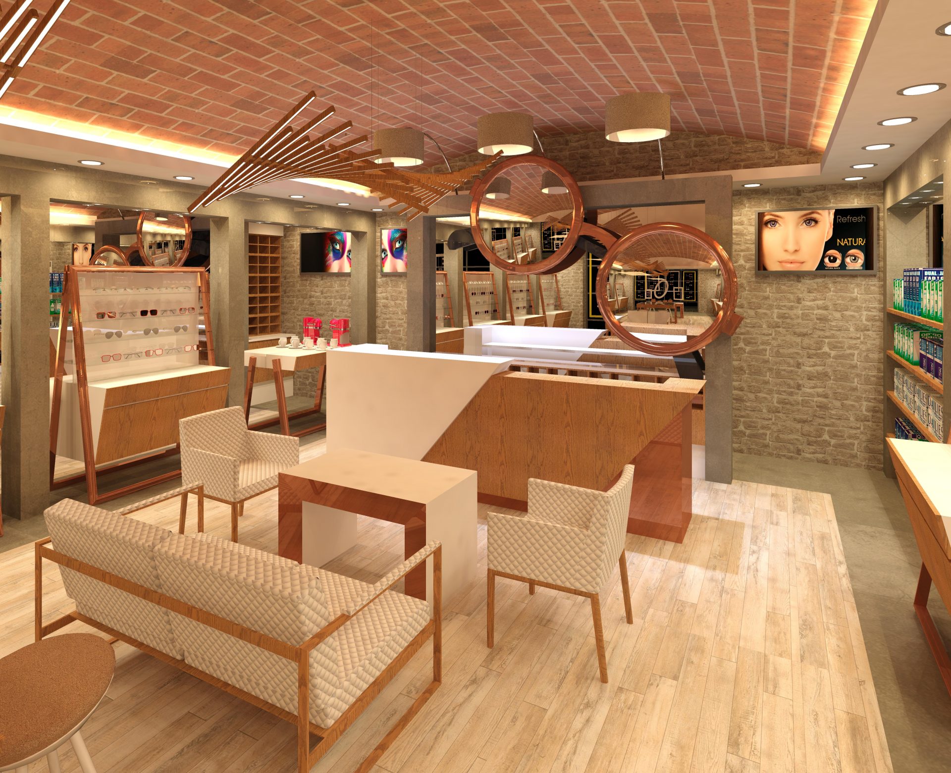 3D visualisation for Lookin Optometrist