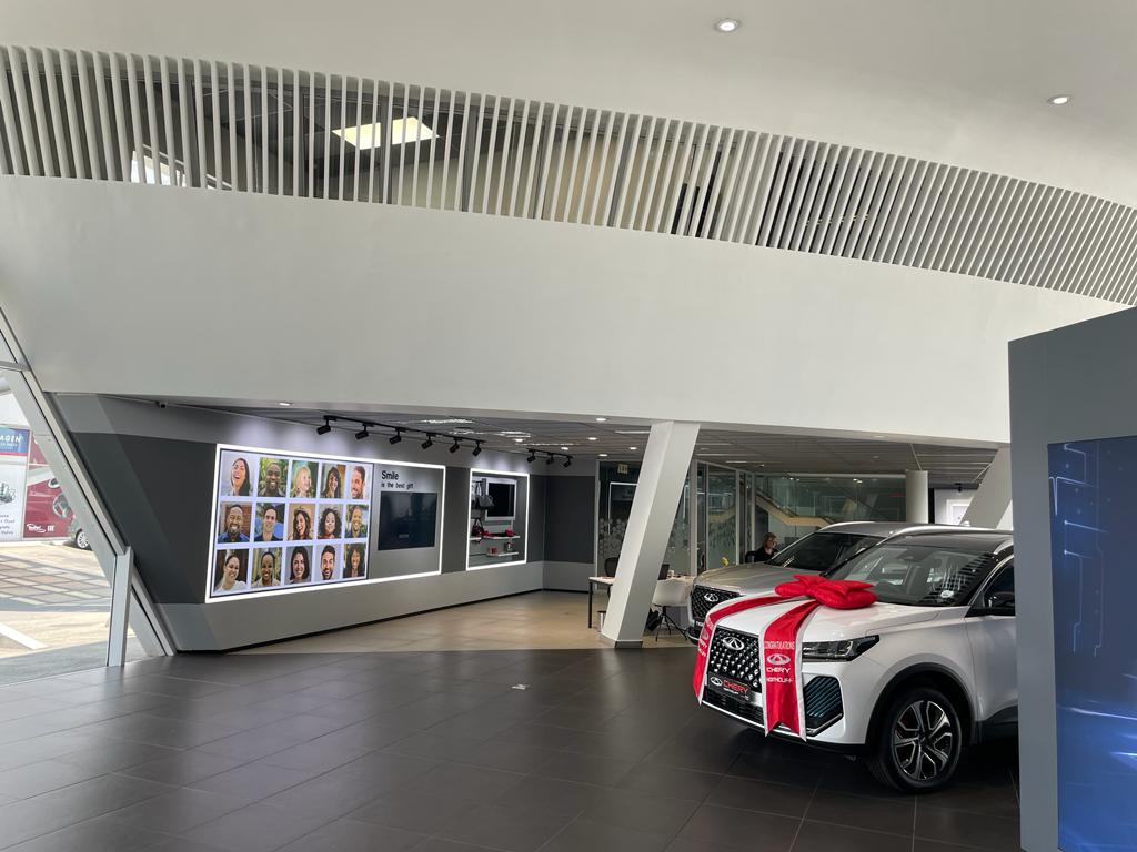 Chery automotive showroom interior